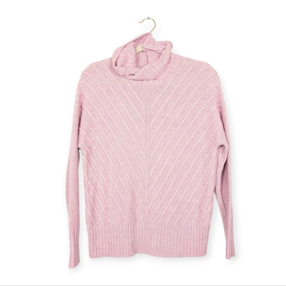 Splendid Arabella Light Pink Cowl Neck Sweater Size XS